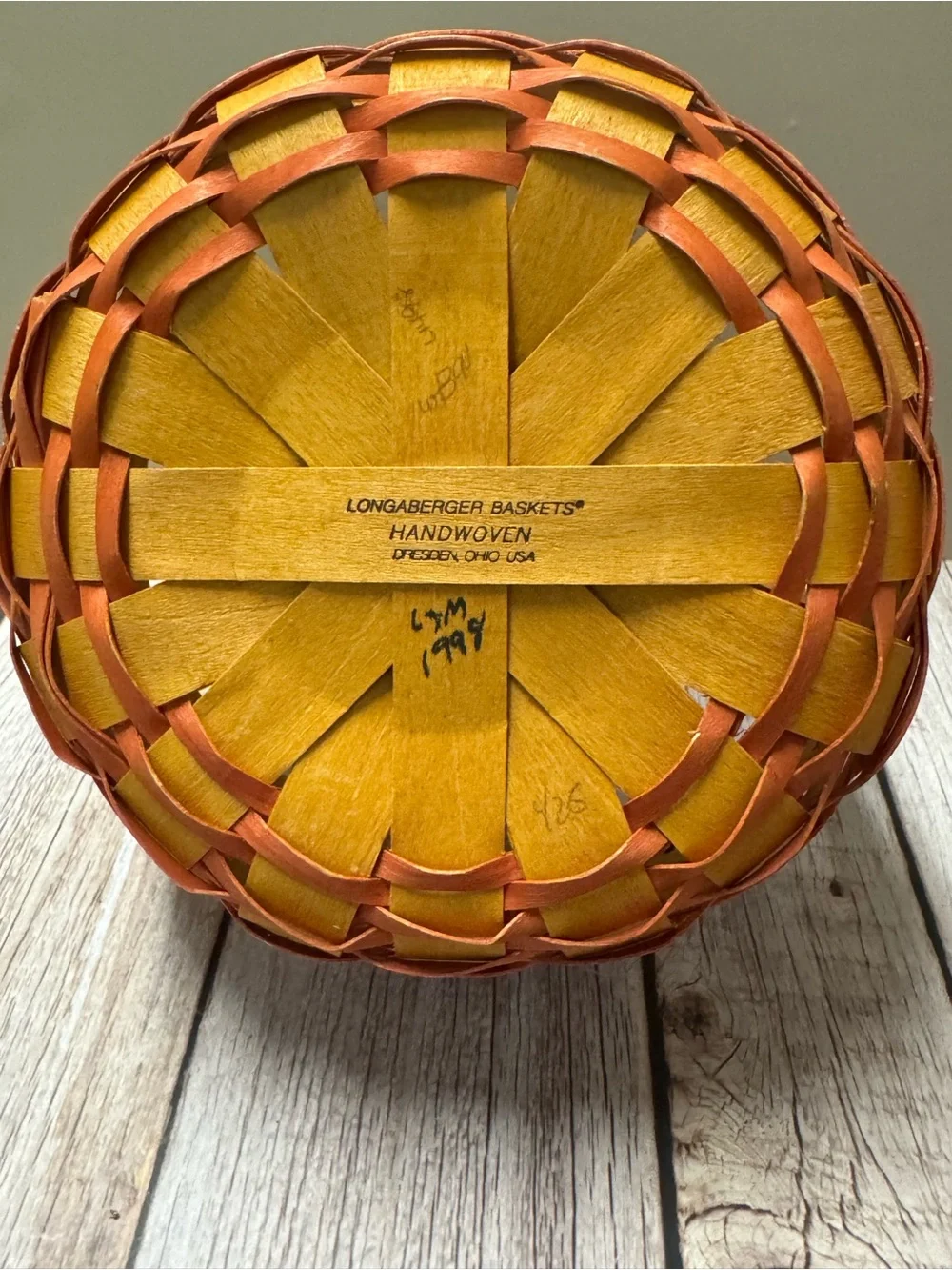 1998 Longaberger Mother's Day 